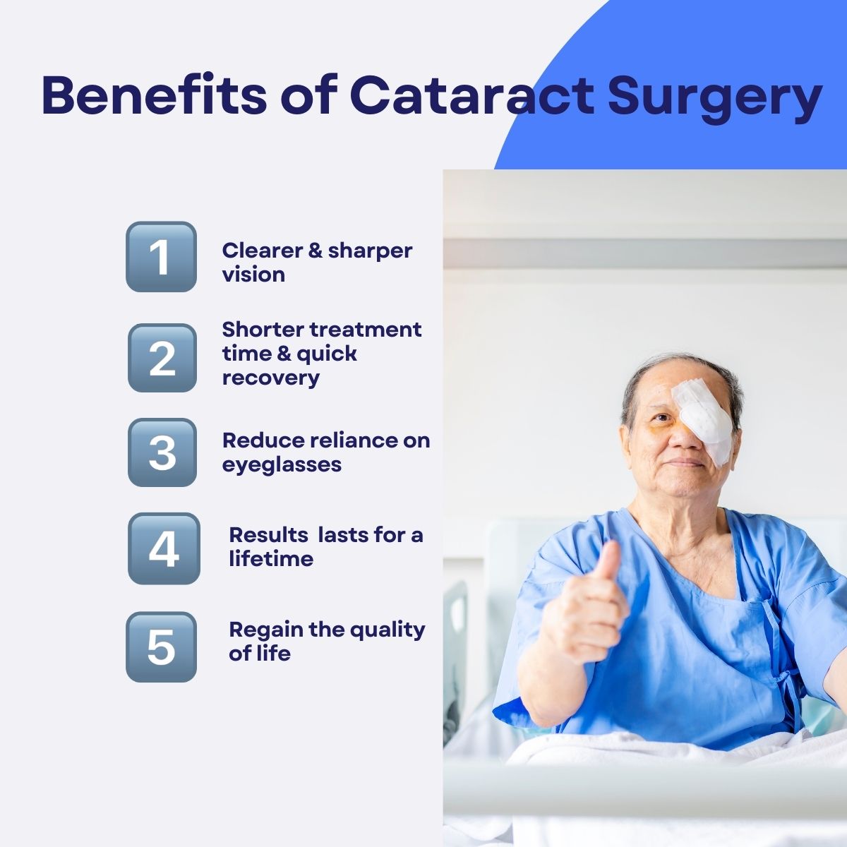 cataract surgery benefits