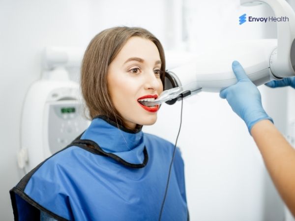 Dental x rays for denture treatment