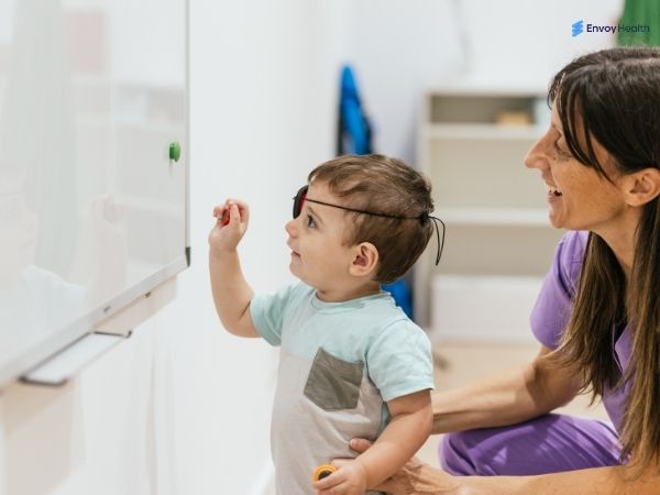 Eye patch treatment for kid with lazy eyes